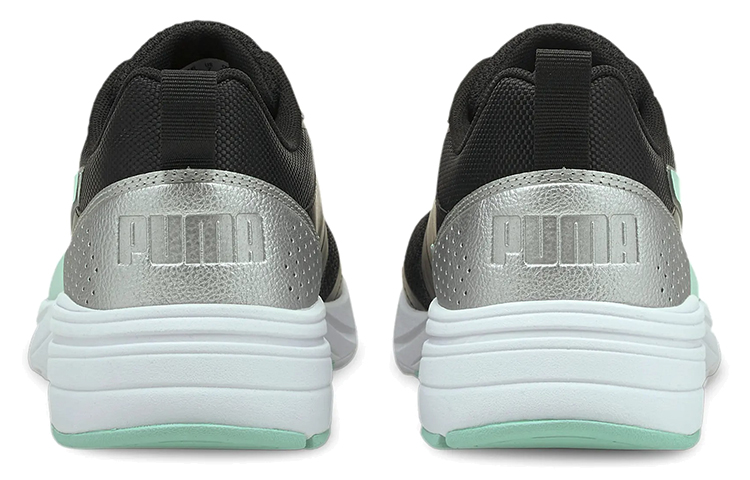 Shop (W) Puma Avionic Metallic Pop 'Negro Azul Plata' 381971-02