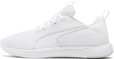 (Women) Puma Axelion LS Sport Shoes White 194357-01 (Women) Puma Axelion LS Sport Shoes White 194357-01