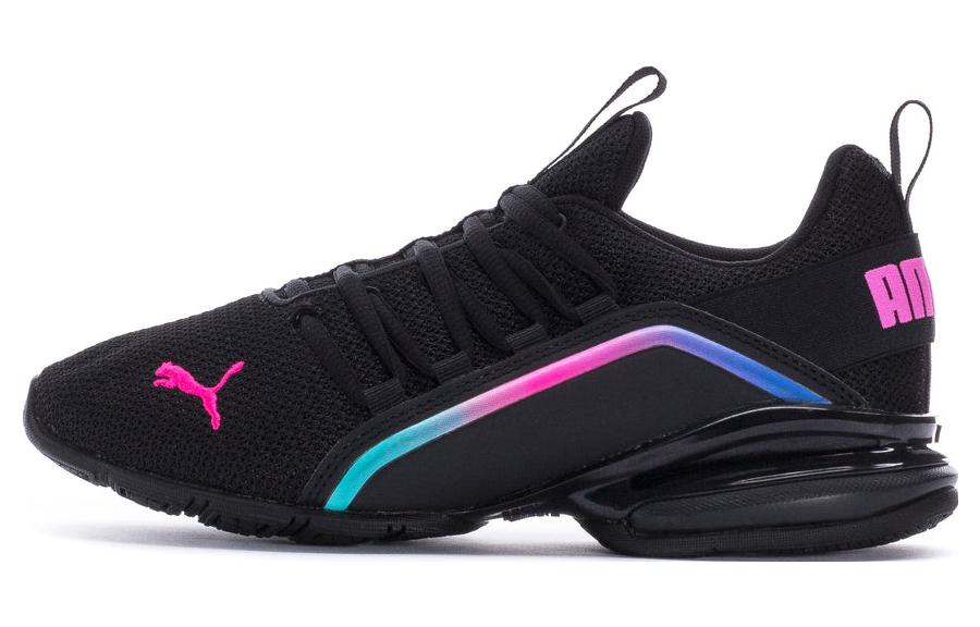 (Women) Puma Axelion Mesh Fade 'Black/Luminous Pink' 377178-01