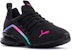 (W) Puma Axelion Mesh Fade 'Hitam/Pink Cerah' 377178-01