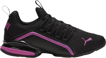(Women) Puma Axelion Metallic 'Black Deep Orchid' 376023-05