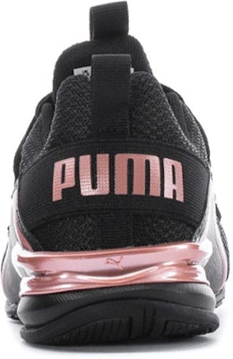 (女性) Puma Axelion Metallic '黑玫瑰金' 376023-01 Shop (女性) Puma Axelion Metallic '黑玫瑰金' 376023-01