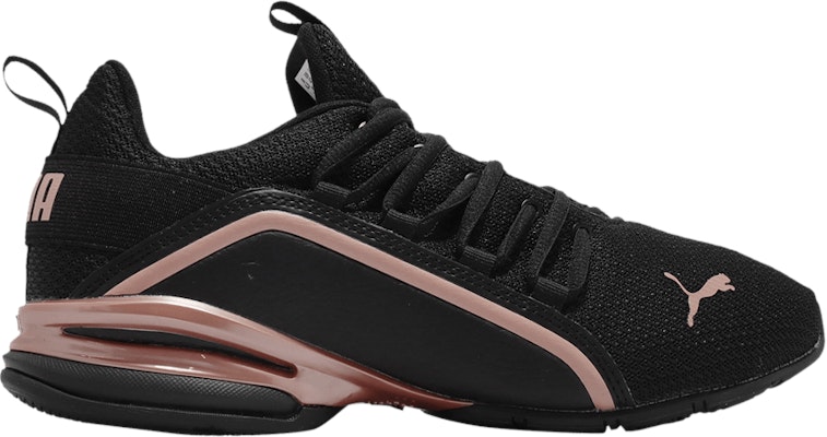 (W) Puma Axelion Metallic Wide 'Negro Oro Rosa' 376505-01 Buy (W) Puma Axelion Metallic Wide 'Negro Oro Rosa' 376505-01
