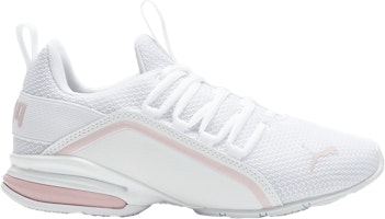 (Women) Puma Axelion Metallic Wide 'White Chalk Pink' 376505-03 (Women) Puma Axelion Metallic Wide 'White Chalk Pink' 376505-03