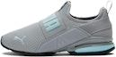 Buy (W) Puma Axelion Slip-On 'Kelabu Quarry Aqua Cerah' 378341-05