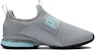 (W) Puma Axelion Slip-On 'Kelabu Quarry Aqua Cerah' 378341-05