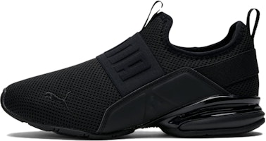 (Women) Puma Axelion Slip-On 'Triple Black' 378341-02 (Women) Puma Axelion Slip-On 'Triple Black' 378341-02