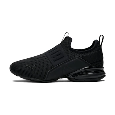 (W) Puma Axelion Slip-On 'Triple Black'