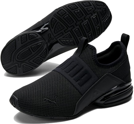 (Women) Puma Axelion Slip-On 'Triple Black' 378341-02 Lookbook (Women) Puma Axelion Slip-On 'Triple Black' 378341-02