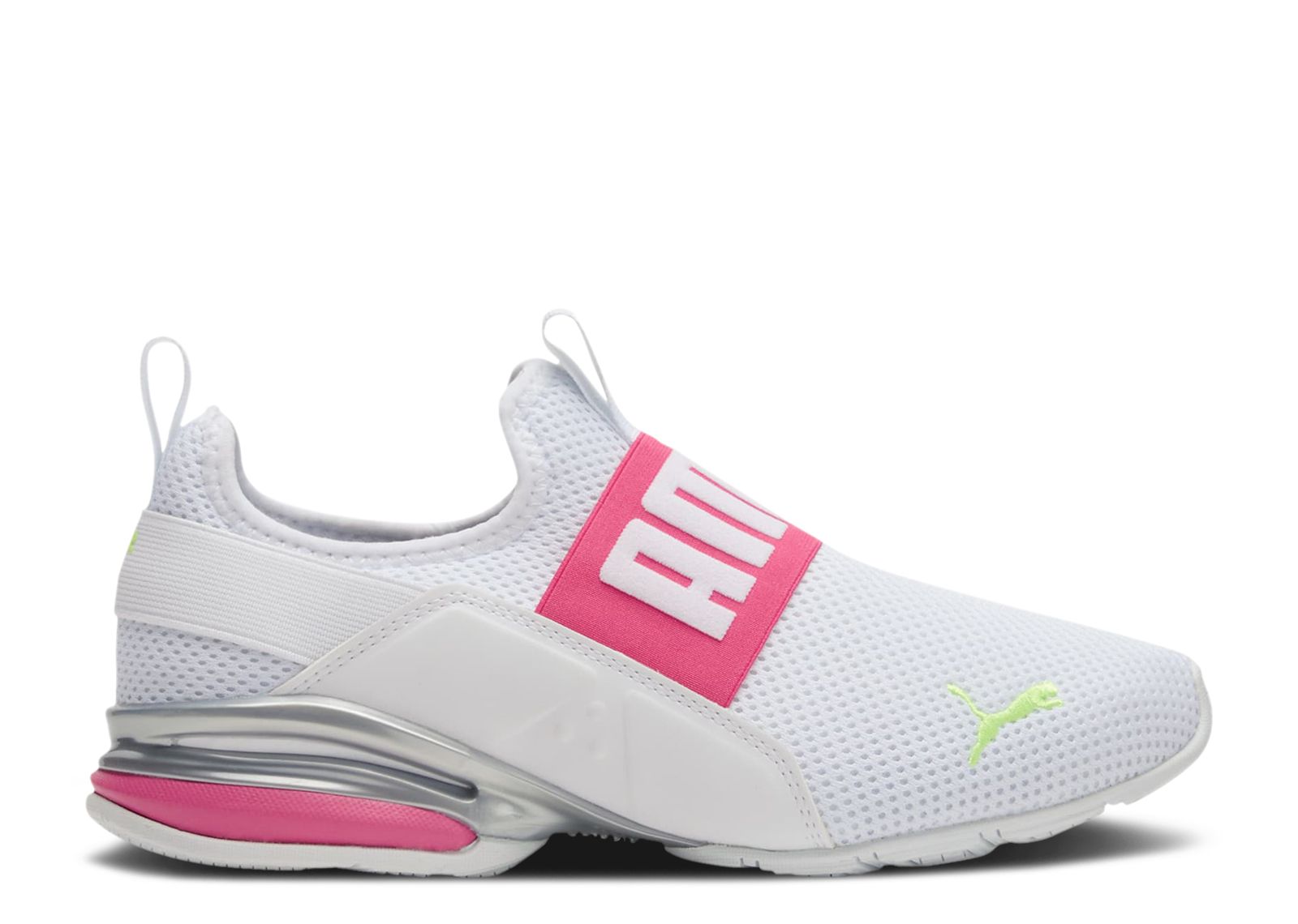 (Women) Puma Axelion Slip-On 'White Sunset Pink'  377543-04