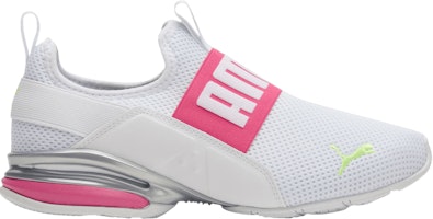 (Women) Puma Axelion Slip-On 'White Sunset Pink' 377543-04 (Women) Puma Axelion Slip-On 'White Sunset Pink' 377543-04