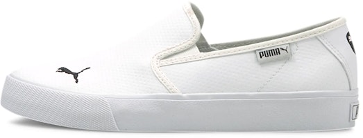 (Women) Puma Bari Cat Slip-On 'White' 374607-02 (Women) Puma Bari Cat Slip-On 'White' 374607-02