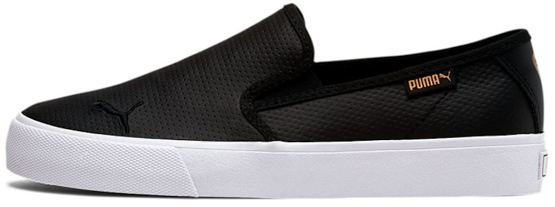 (W) プーマ バリ キャット スリッポン 黒/白 374607-01 Buy (W) プーマ バリ キャット スリッポン 黒/白 374607-01