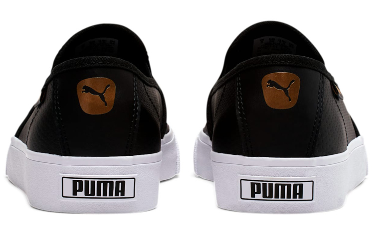 Shop (W) Puma Bari Cat Slip-On Negro/Blanco 374607-01