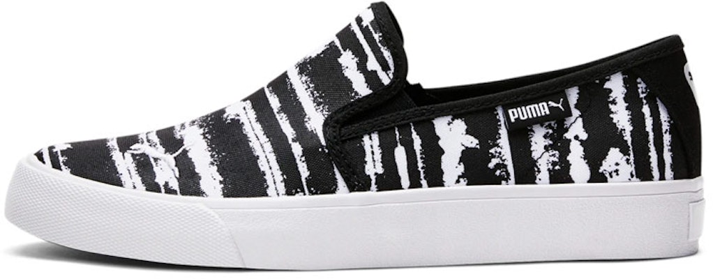 (Women) Puma Bari Cat Stripe 'Black White' 381363-01 Buy (Women) Puma Bari Cat Stripe 'Black White' 381363-01