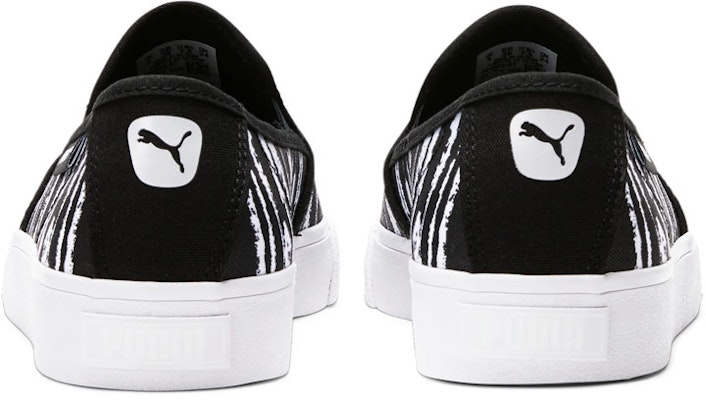 (Women) Puma Bari Cat Stripe 'Black White' 381363-01 Shop (Women) Puma Bari Cat Stripe 'Black White' 381363-01