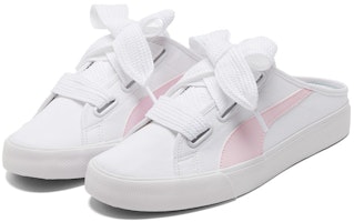 (W) Sepatu Skateboard Kasual Puma Bari Mule Pita Putih Pink 382331-04 Lookbook (W) Sepatu Skateboard Kasual Puma Bari Mule Pita Putih Pink 382331-04