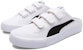 (W) Puma Bari Mule 'Putih Hitam' 394289-04
