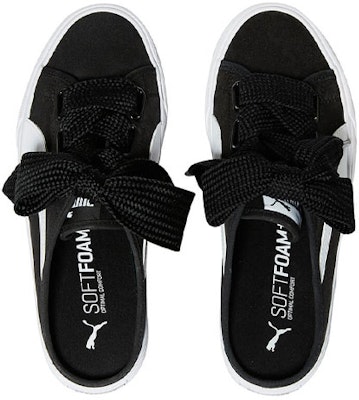 (W) Puma Bari Mule con Cinta 'Negro Blanco' 382331-01 Lookbook (W) Puma Bari Mule con Cinta 'Negro Blanco' 382331-01