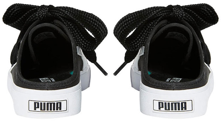 (W) Puma Bari Mule con Cinta 'Negro Blanco' 382331-01 Shop (W) Puma Bari Mule con Cinta 'Negro Blanco' 382331-01