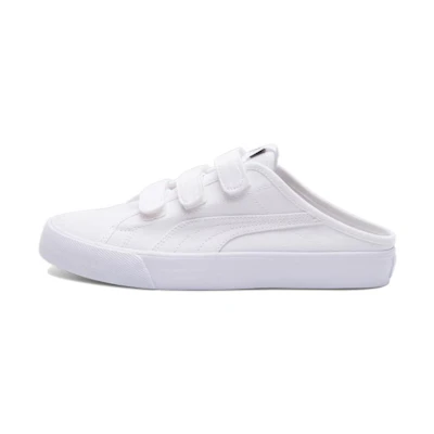 (W) Puma Bari Mule Sherpa Shoes 'White'