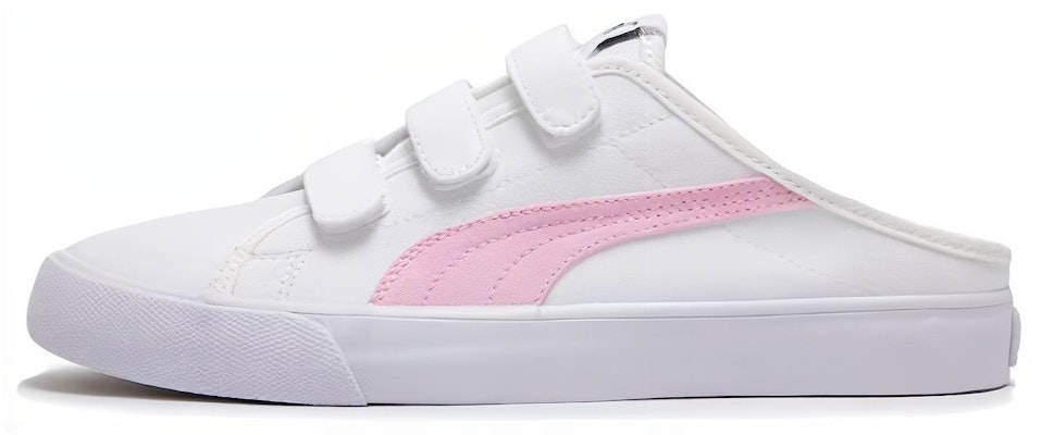 (Women) Puma Bari Mule Velcro 'White Pink' 394289-03 Buy (Women) Puma Bari Mule Velcro 'White Pink' 394289-03