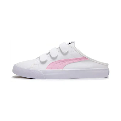 (W) Puma Bari Mule Velcro 'White Pink'
