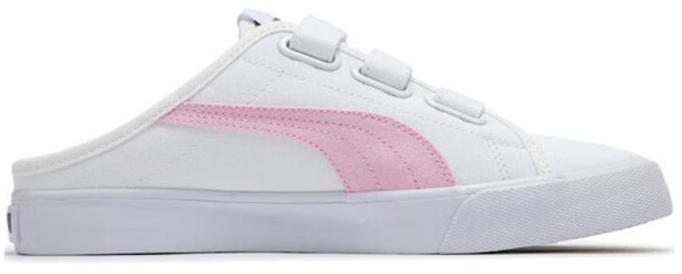 (Women) Puma Bari Mule Velcro 'White Pink' 394289-03 Order (Women) Puma Bari Mule Velcro 'White Pink' 394289-03