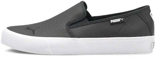 (Women) Puma Bari Slip-On 'Black White' 374607-03 (Women) Puma Bari Slip-On 'Black White' 374607-03