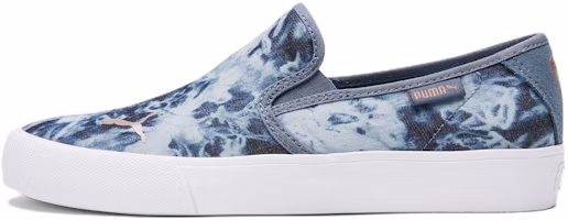(Women) Puma Bari Slip-On Sneakers Blue 383756-01 (Women) Puma Bari Slip-On Sneakers Blue 383756-01