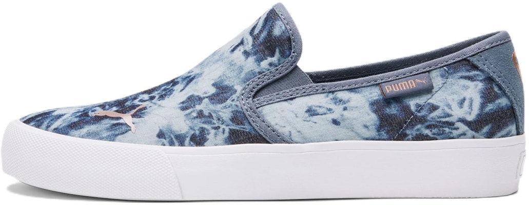 (Women) Puma Bari Slip-On Sneakers Blue 383756-01 Buy (Women) Puma Bari Slip-On Sneakers Blue 383756-01