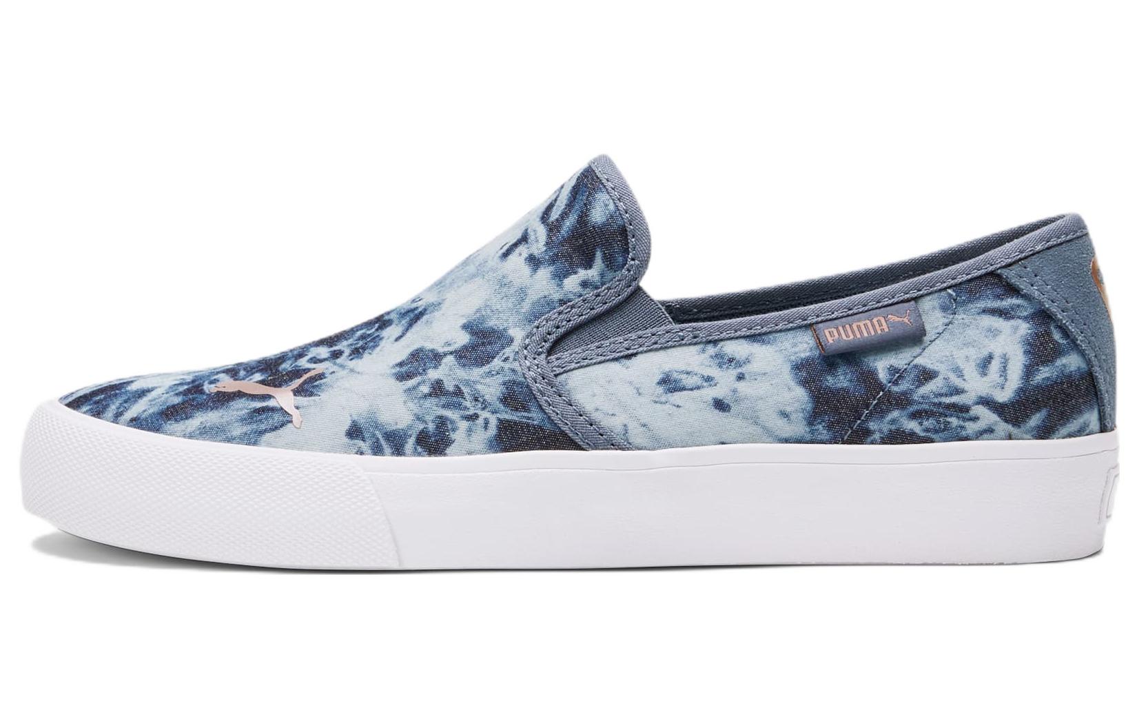 (Women) Puma Bari Slip-On Sneakers Blue 383756-01