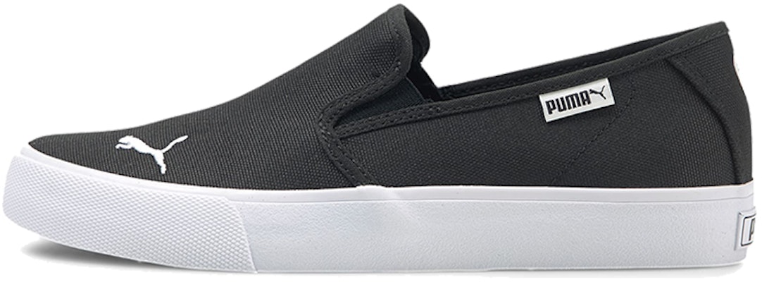 (Women) Puma Bari Slip-On Black/ 'White' 374528-01 Buy (Women) Puma Bari Slip-On Black/ 'White' 374528-01