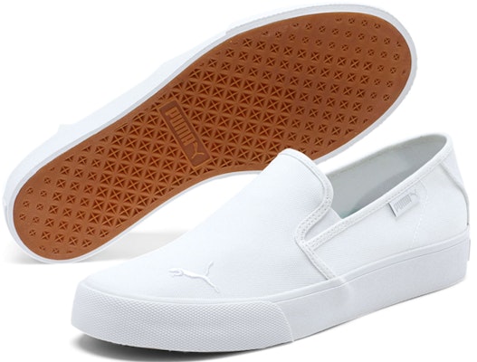 (Women) Puma Bari Slip-On White 374528-02 Order (Women) Puma Bari Slip-On White 374528-02