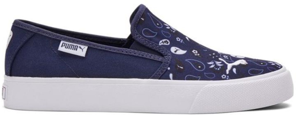 (Women) Puma Bari Slipon 'Blue Bandana' 382985-01 Order (Women) Puma Bari Slipon 'Blue Bandana' 382985-01