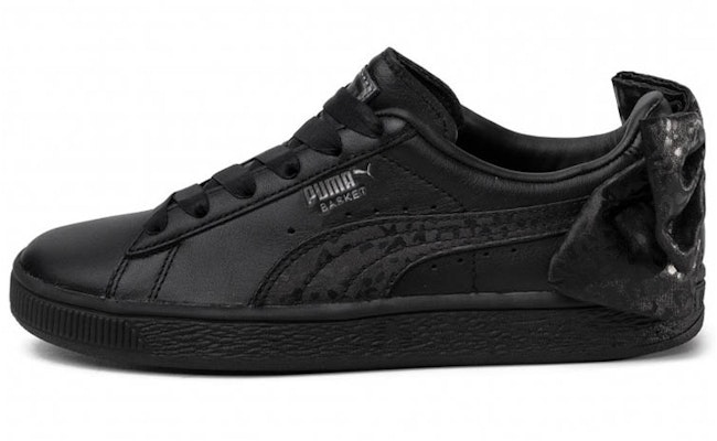(Women) Puma Basket 'Bow - Black Leopard' 367828-02 Buy (Women) Puma Basket 'Bow - Black Leopard' 367828-02
