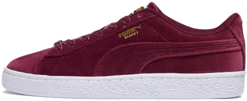 (Women) Puma Basket 'Classic Velvet - Dark Jasper' 398949-02 (Women) Puma Basket 'Classic Velvet - Dark Jasper' 398949-02
