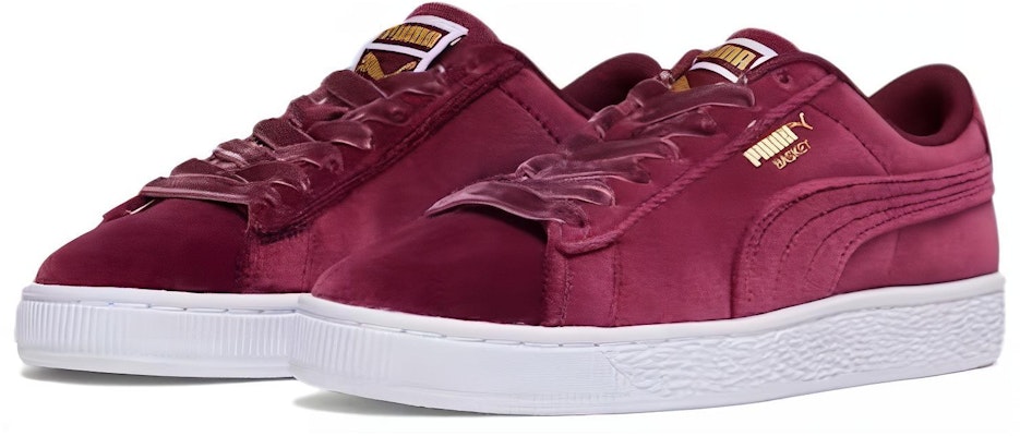 (W) 彪马经典天鹅绒篮球鞋-深红碧玉 398949-02 Lookbook (W) 彪马经典天鹅绒篮球鞋-深红碧玉 398949-02