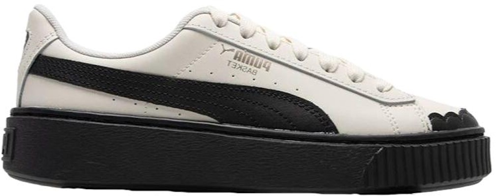 (Women) Puma Basket 'Cream White Black' 397250-01 Order (Women) Puma Basket 'Cream White Black' 397250-01