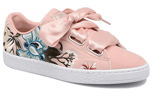 Order (Women) Puma Basket 'Heart Hyper Embroidery - Peach'  366116-02