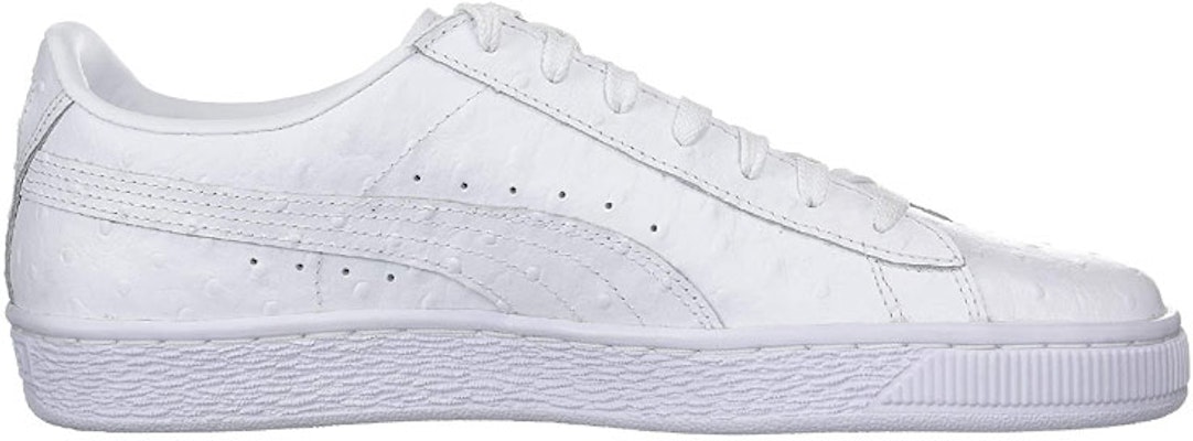 PUMA Basket Ostrich 休閒 低筒 板鞋 女款 白 Order PUMA Basket Ostrich 休閒 低筒 板鞋 女款 白