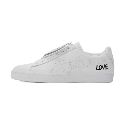 (W) Puma Basket Badge HNDWRTTN 'White'