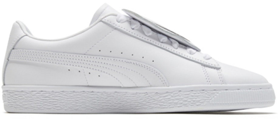(W) Puma Basket Badge HNDWRTTN 'Putih' 370190-01 Order (W) Puma Basket Badge HNDWRTTN 'Putih' 370190-01