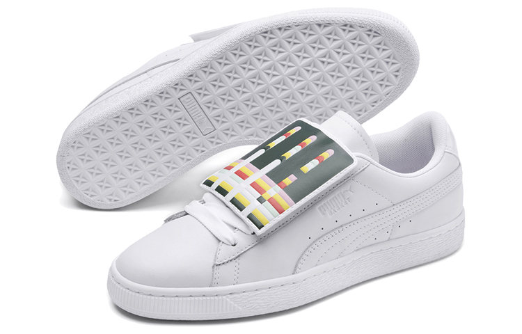 Purchase (W) Kasut Kasual Puma Basket Badge Putih 369183-01