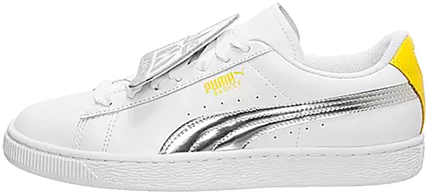 (Women) Puma Basket Badge TZ 'White' 369490-01 Buy (Women) Puma Basket Badge TZ 'White' 369490-01