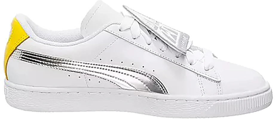 (Women) Puma Basket Badge TZ 'White' 369490-01 Order (Women) Puma Basket Badge TZ 'White' 369490-01