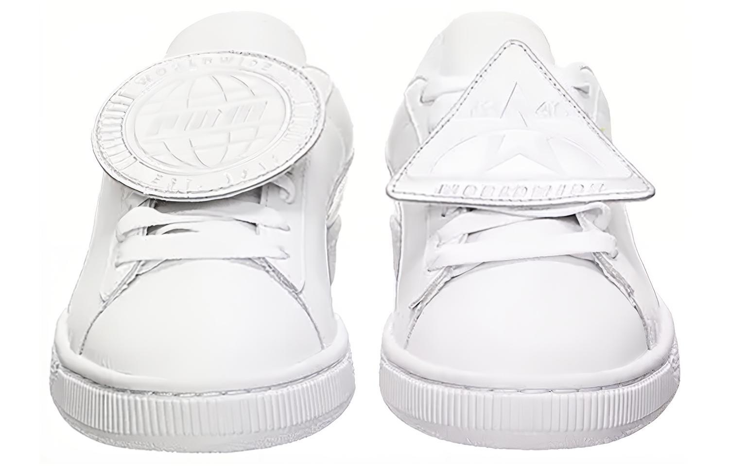 Lookbook (Women) Puma Basket Badge TZ 'White'  369490-01