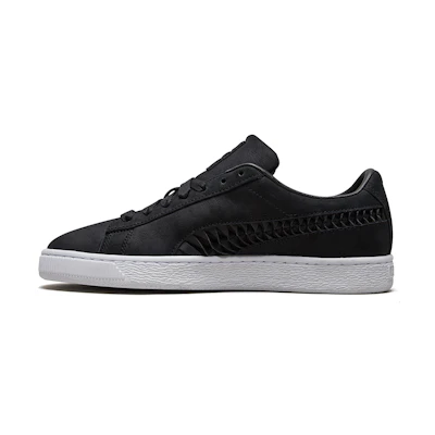 (W) Puma Basket Black