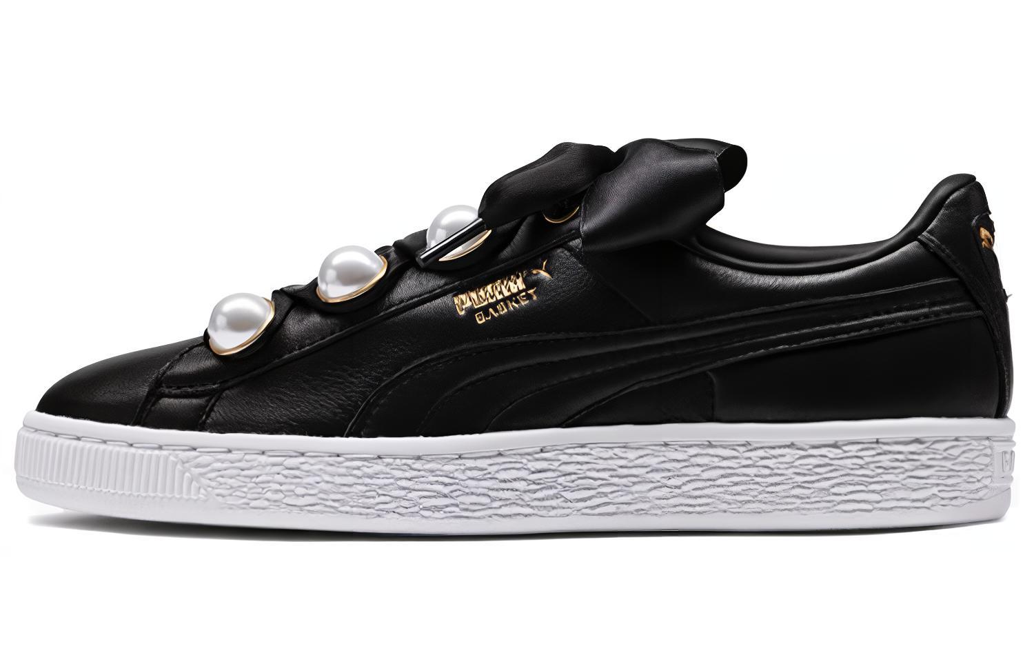(Women) Puma Basket Bling Black 366732-04