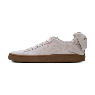 (W) Puma Basket Bow 'Light Balance Low Grey'